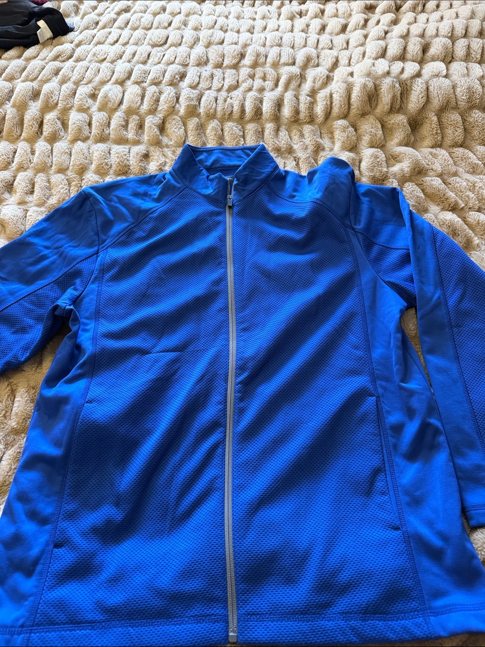 Bill Hogan Men's Blue Full-Zip Performance Jacket